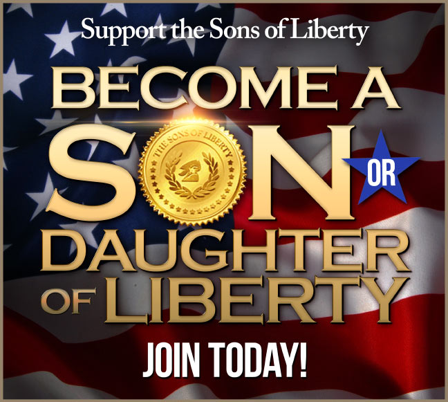 Graphic: Become a Son or Daughter Of Liberty - Join Today